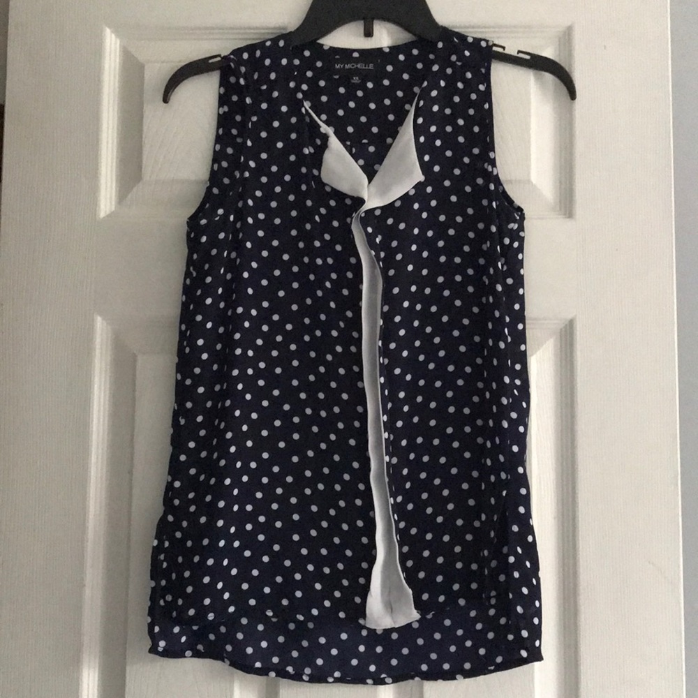 Polka Dot Blouse